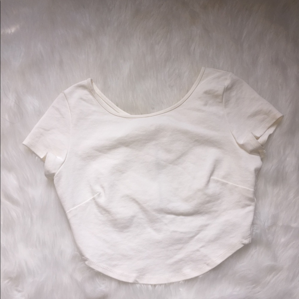 Zippered Crop Top